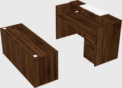 Modular reception desk