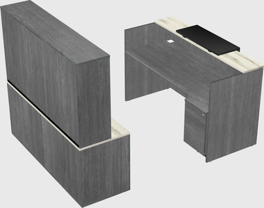 Modular reception desk