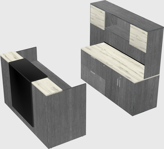 Modular reception desk