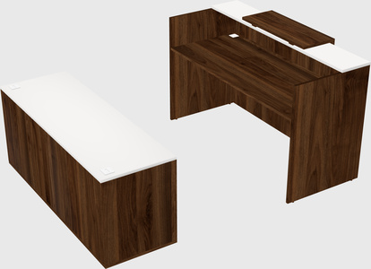 Modular reception desk