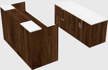 Modular reception desk