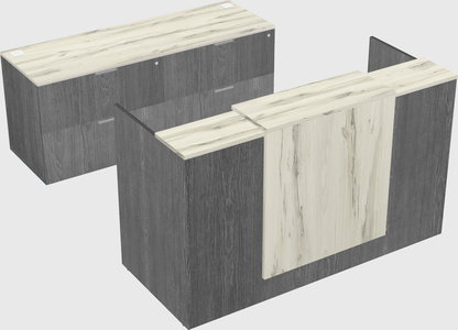 Modular reception desk