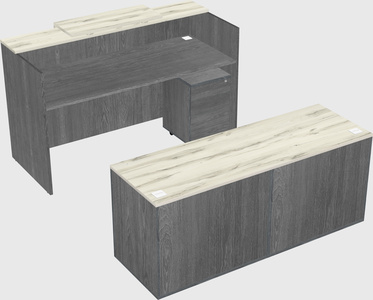 Modular reception desk