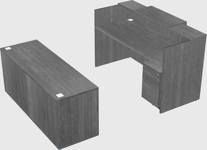 Modular reception desk