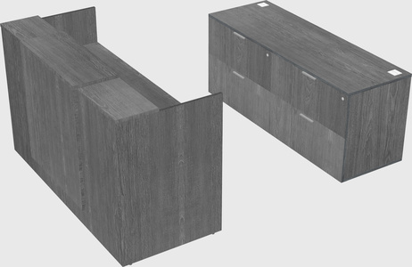 Modular reception desk