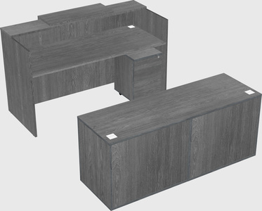 Modular reception desk