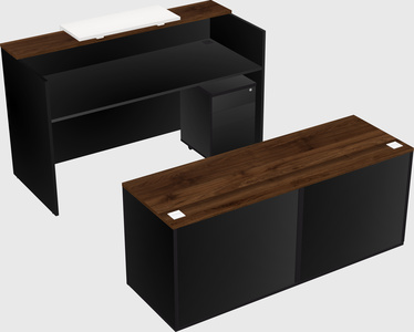 Modular reception desk