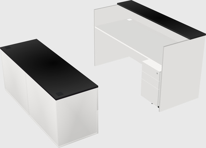 Modular reception desk