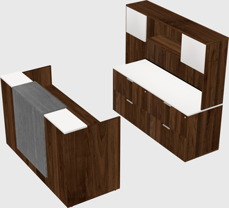 Modular reception desk