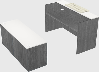 Modular reception desk