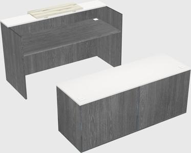 Modular reception desk