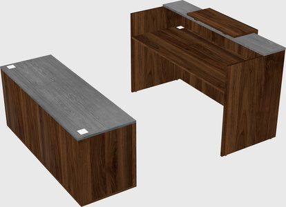Modular reception desk