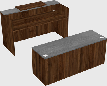 Modular reception desk