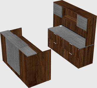 Modular reception desk