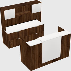 Modular reception desk