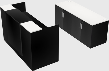 Modular reception desk