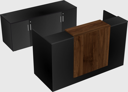 Modular reception desk