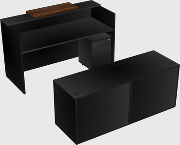 Modular reception desk