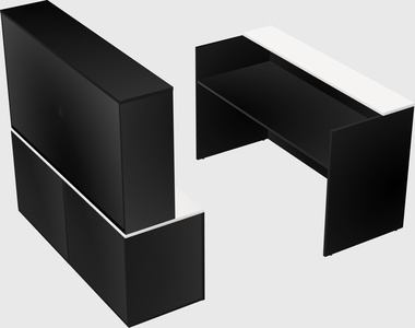 Modular reception desk