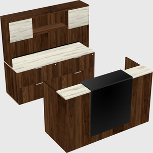 Modular reception desk