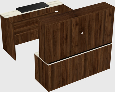 Modular reception desk