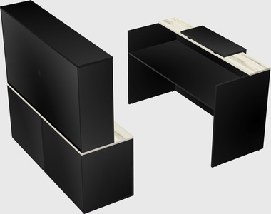 Modular reception desk