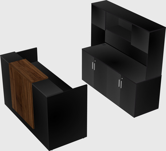 Modular reception desk