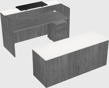 Modular reception desk