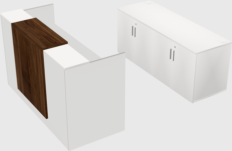 Modular reception desk