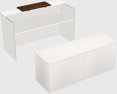 Modular reception desk