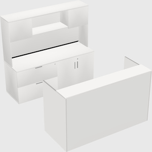 Modular reception desk