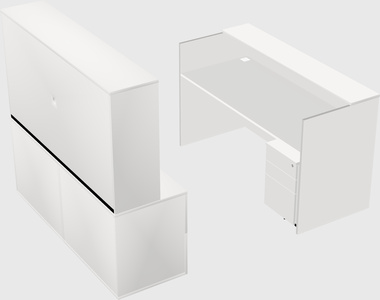 Modular reception desk