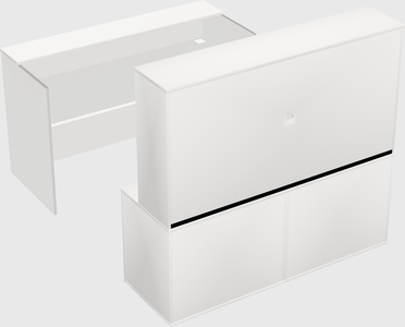 Modular reception desk