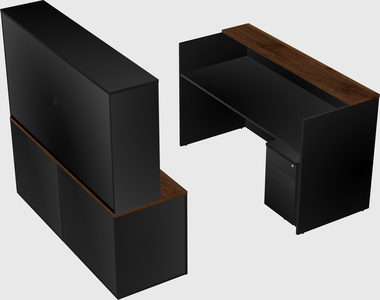 Modular reception desk