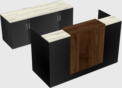 Modular reception desk