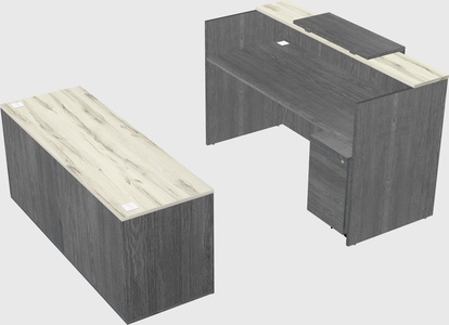 Modular reception desk