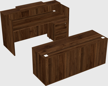 Modular reception desk