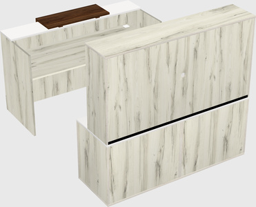 Modular reception desk