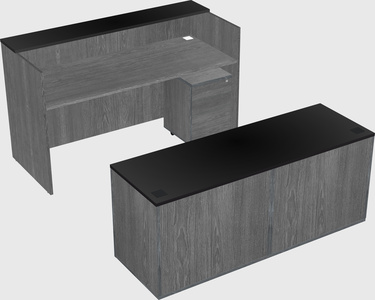 Modular reception desk
