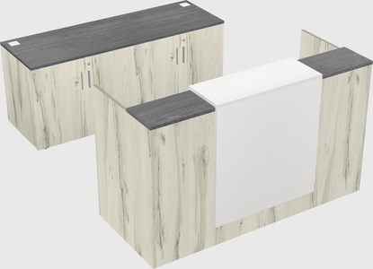 Modular reception desk
