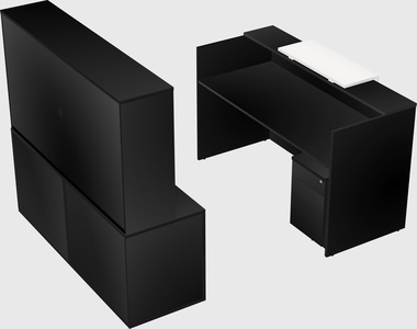 Modular reception desk