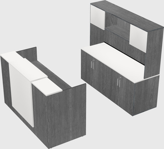 Modular reception desk