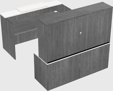 Modular reception desk