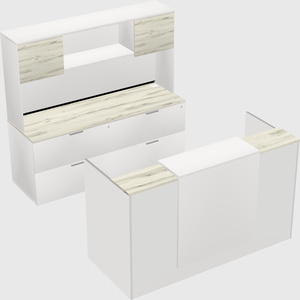 Modular reception desk