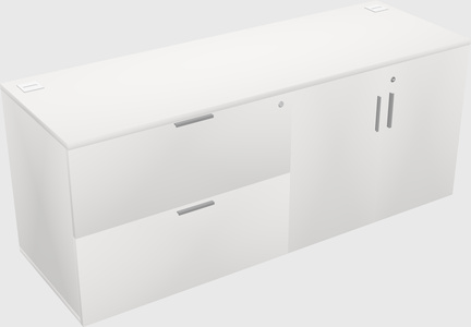 Lateral storage combo