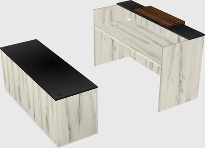 Modular reception desk