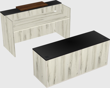 Modular reception desk