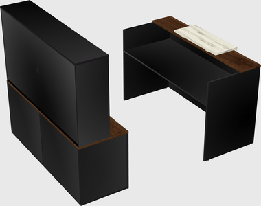 Modular reception desk