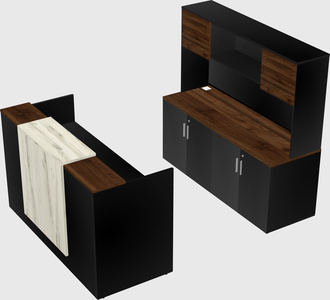 Modular reception desk