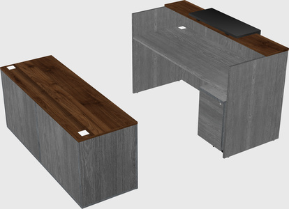 Modular reception desk